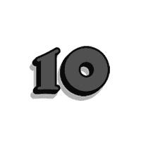 10-kortssymbol i Hot Ross